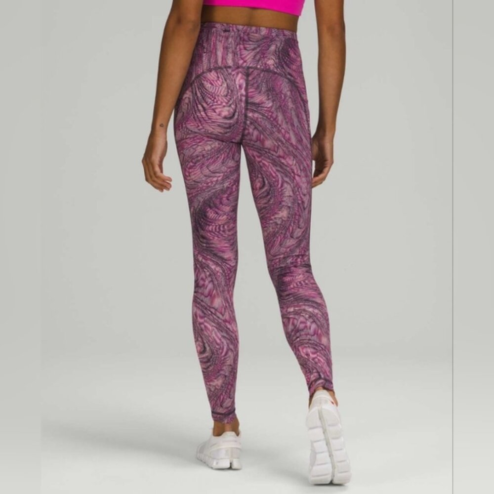 Lululemon Swift Speed High-Rise Tight 28" Dimensional Sonic Pink Multi